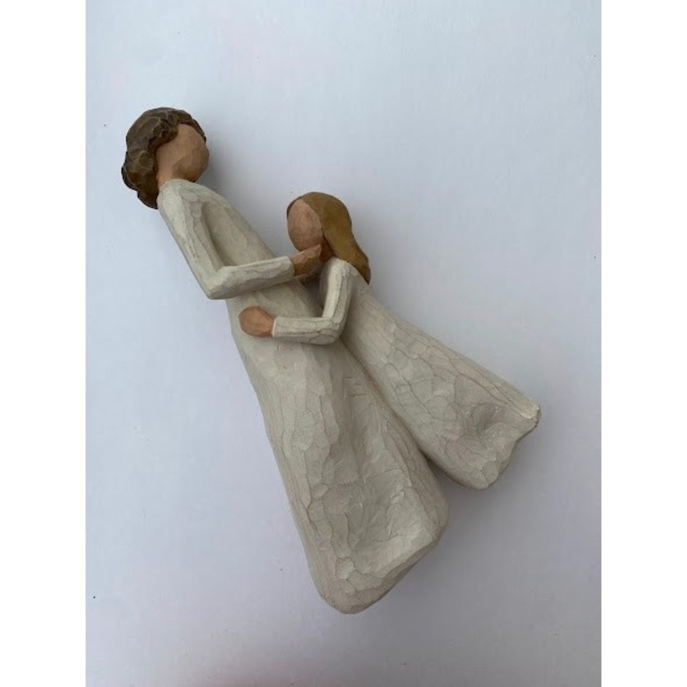 Willow Tree Mother and Daughter Figurine Susan Lordi DEMDACO 2000 Hand Painted